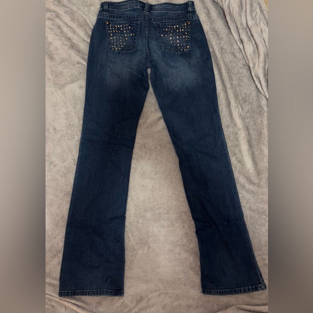 APT. 9 Women's Bootcut Jeans Studded Pockets size 6 Tall